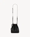 Saint Laurent Leather Bucket Bag
