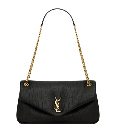 SAINT LAURENT LEATHER CALYPSO BAG