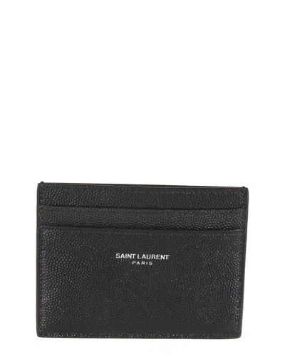 Saint Laurent Leather Card Case
