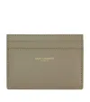 Saint Laurent Leather Card Holder