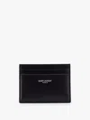 Saint Laurent Black Leather Cardholder
