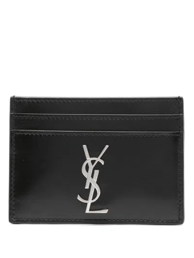 Saint Laurent Leather Card Holder