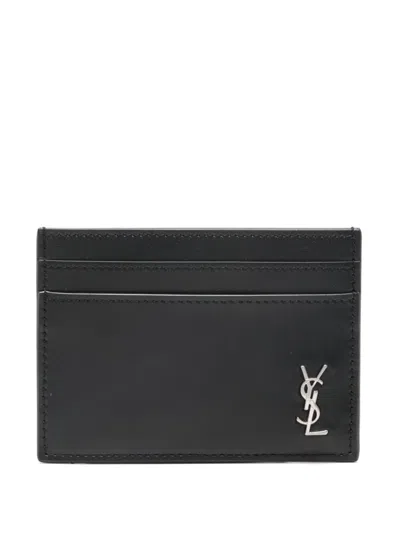 Saint Laurent Leather Card Holder