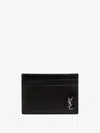 Saint Laurent Cassandre Small Leather Card Case