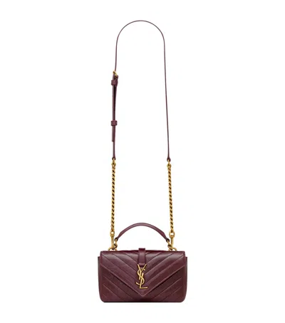 Saint Laurent Leather College Top-handle Bag