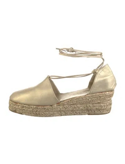 Pre-owned Saint Laurent Leather D'orsay Pumps