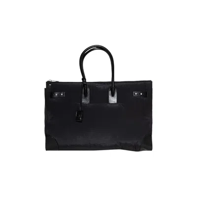 Pre-owned Saint Laurent Leather Duffle Bag 'black' | Men's Size Onesize