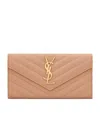 Saint Laurent Leather Envelope Wallet