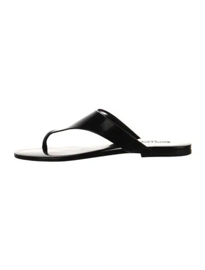 Pre-owned Saint Laurent Leather Flip Flops In Multi