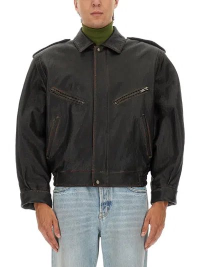 SAINT LAURENT LEATHER JACKET