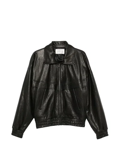 Saint Laurent Giacca In Nappa Di Agnello Effetto Bolle In Multi