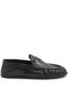 Saint Laurent Mocassins With Gathered Effect