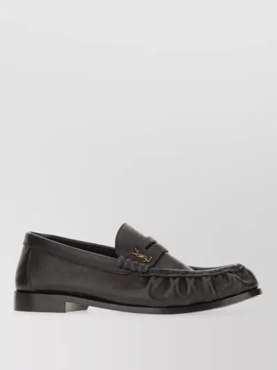 Saint Laurent Leather Loafers