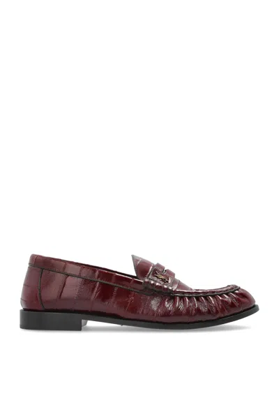 SAINT LAURENT SAINT LAURENT LEATHER LOAFERS