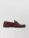 Saint Laurent Cassandre Smooth Leather Penny Loafers
