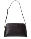 Saint Laurent Leather Mini Bag In Black