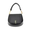 Saint Laurent Leather Mini 'voltaire' Bag In Black