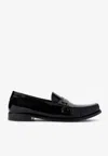 Saint Laurent Loafers In Black