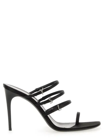 SAINT LAURENT SAINT LAURENT LEATHER SANDAL