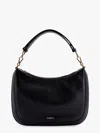 Saint Laurent Leather Shoulder Bag With Frontal Logo
