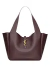 Saint Laurent Le 5 À 7 Bea Grained Leather Bag