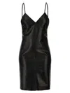 Saint Laurent Woman Black Dresses In Multi