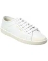 Saint Laurent Andy Low-top Leather Sneakers