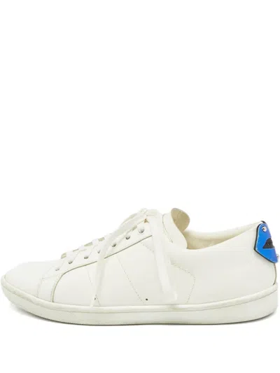 Pre-owned Saint Laurent Leather Sneakers