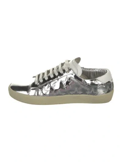 Pre-owned Saint Laurent Leather Sneakers