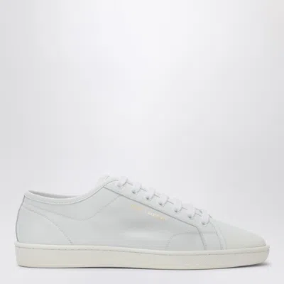 Saint Laurent Leather Sneakers Gym For Men In White