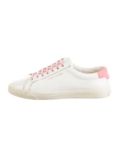 Pre-owned Saint Laurent Leather Sneakers In Multi