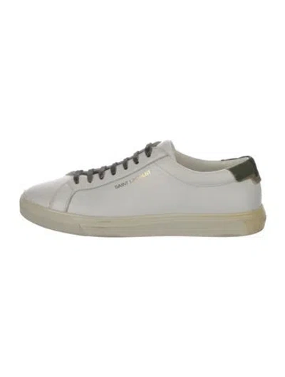 Pre-owned Saint Laurent Leather Sneakers In Multi