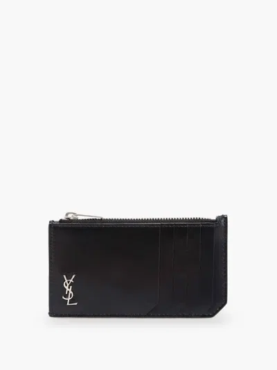 SAINT LAURENT LEATHER WALLET