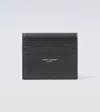 Saint Laurent Leather Wallet In Black
