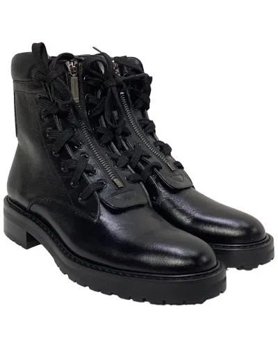 Saint Laurent Leather William 25 Front Zip Boot (authentic Pre-loved)