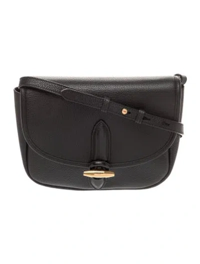 Pre-owned Saint Laurent Leather (ysl) Le Caban Satchel 2023 In Black