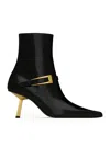 Saint Laurent Lee Boots In Black