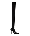 Saint Laurent Vesper Boots In Black