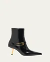 Saint Laurent Lee Boots In Nero