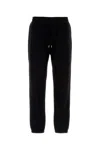 Saint Laurent Ogo Jogging Bottoms In Black