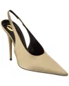 Saint Laurent Mug Slingback Pump In Beige
