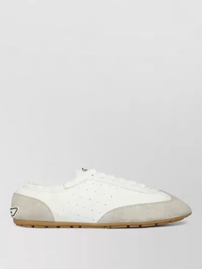 SAINT LAURENT LEWIS SNEAKERS SUPPLE SOLE SUEDE ACCENTS