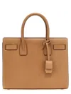 Saint Laurent Camel Leather Baby Sac De Jour Handbag In Light Brown