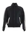 Saint Laurent Lightweight Zip-up Jacket In Black