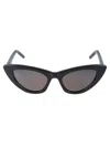 Saint Laurent Lily Sunglasses In Black