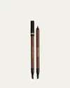 Saint Laurent Lines Liberated Dual-ended Waterproof Eyeliner In 02 Deconstructed Brown