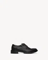 Saint Laurent Lino Derbies In Smooth Leather In Black