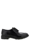 Saint Laurent Derby Lino In Smooth Leather In Black