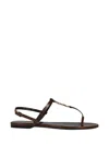 Saint Laurent Women's Cassandra Flats Sandals In Black
