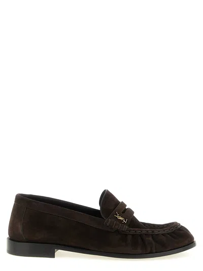 Saint Laurent Loafer In Brown